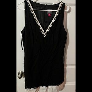 Black and white dress